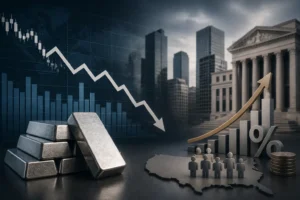 انخفاض الفضة دون 66 دولارًا مع تقرير الوظائف الأمريكي القوي وتعزيز توقعات رفع الفائدة