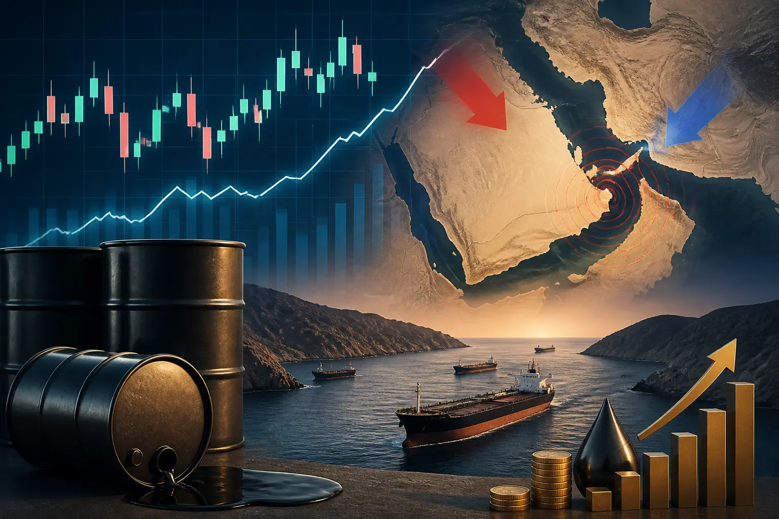 أسعار النفط تستقر قرب أعلى مستوياتها في 6 أسابيع وسط تصاعد التوترات بين أمريكا وإيران