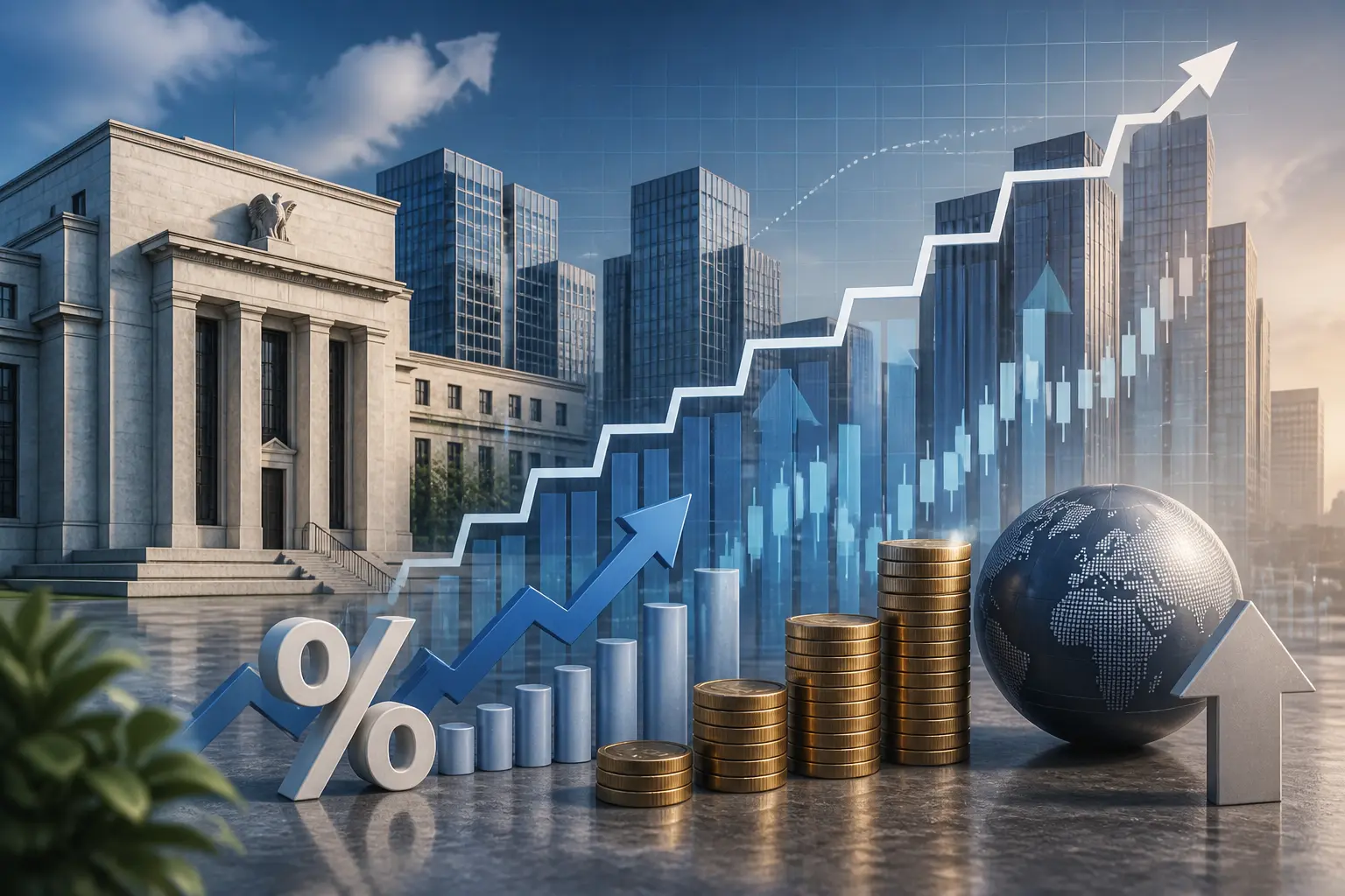 UBS يتوقع رفع الفيدرالي لأسعار الفائدة مرتين قبل نهاية 2026