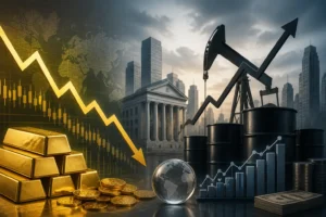 تراجع أسعار الذهب مع تصاعد مخاوف النفط وتأثير بيانات التضخم الأمريكية على قرارات الفائدة