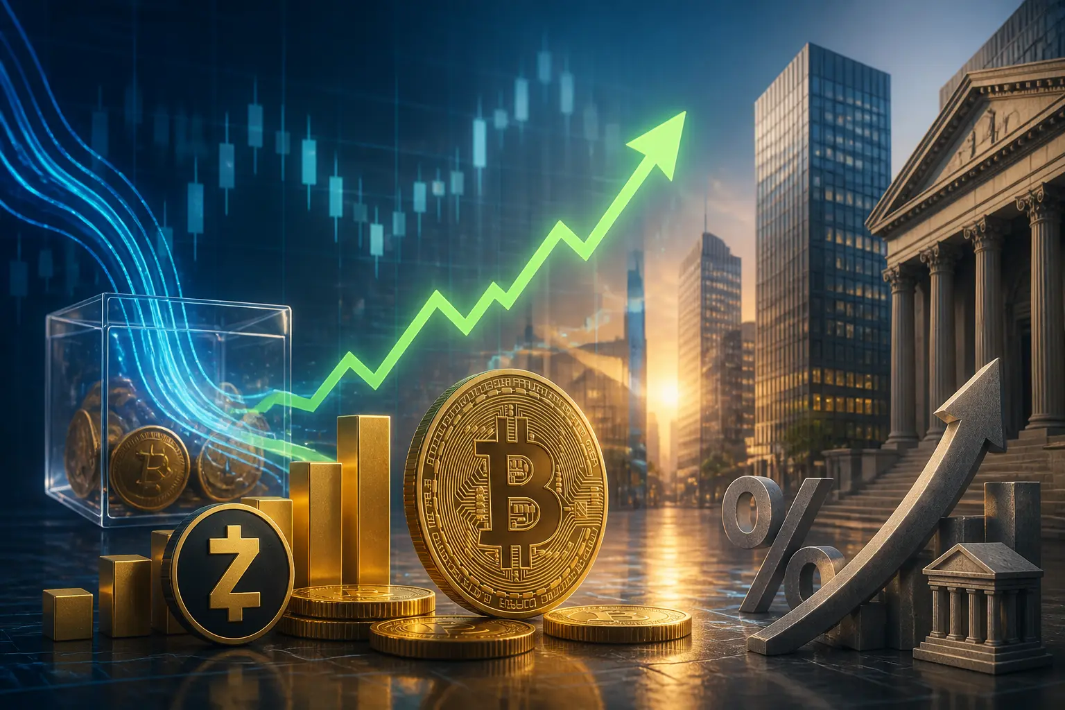 بيتكوين تستعيد مستوى 79,000 دولار بدعم من تدفقات Zcash ETF وسط مخاوف رفع الفائدة