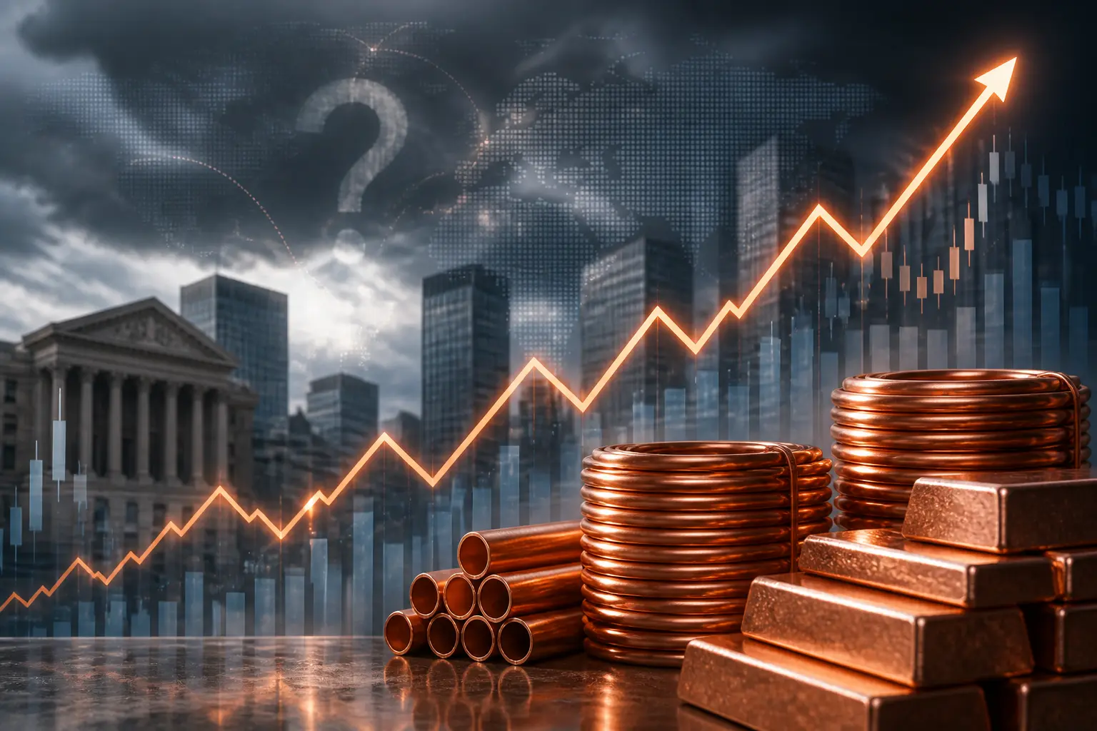 النحاس يصل لمستويات قياسية مدفوعًا بعدم اليقين حول الرسوم الجمركية الأمريكية