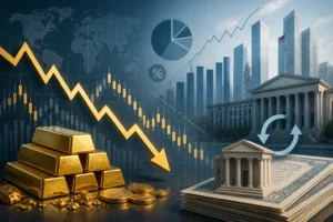 تراجع أسعار الذهب بعد إعلان وزارة الخزانة الأمريكية عن إعادة شراء أدوات الدين