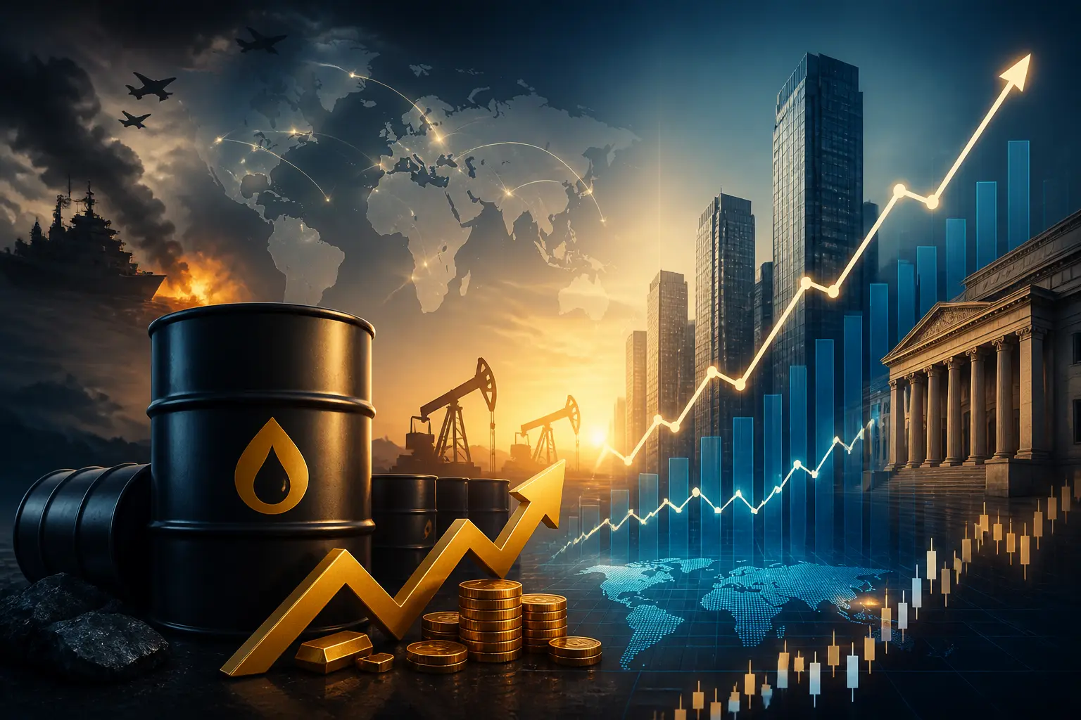 برنت يتجاوز 100 دولار مدعومًا بالمخاطر الجيوسياسية وتزايد الطلب الصيني