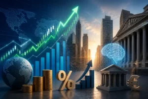 وول ستريت ترتفع قبل الافتتاح وسط توقعات برفع الفائدة الأوروبية وتأثيرات الذكاء الاصطناعي