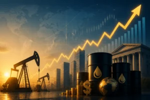 أسعار النفط ترتفع بقوة: برنت يتجاوز 105 دولارات والخام الأمريكي يتخطى 100 دولار وسط توترات الشرق الأوسط