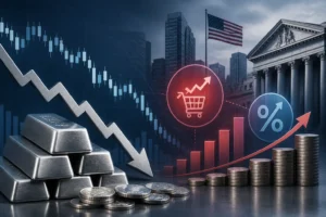 الفضة تهبط تحت 65 دولارًا بفعل ارتفاع تضخم المنتجين الأمريكي وتعزيز توقعات رفع الفائدة