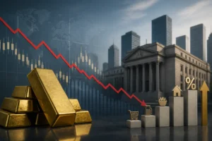 الذهب يتراجع مع بيانات تضخم أمريكية قوية وتزايد توقعات رفع الفائدة