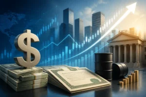 الدولار الأمريكي يعزز قوته بدعم من ارتفاع عوائد السندات وأسعار النفط
