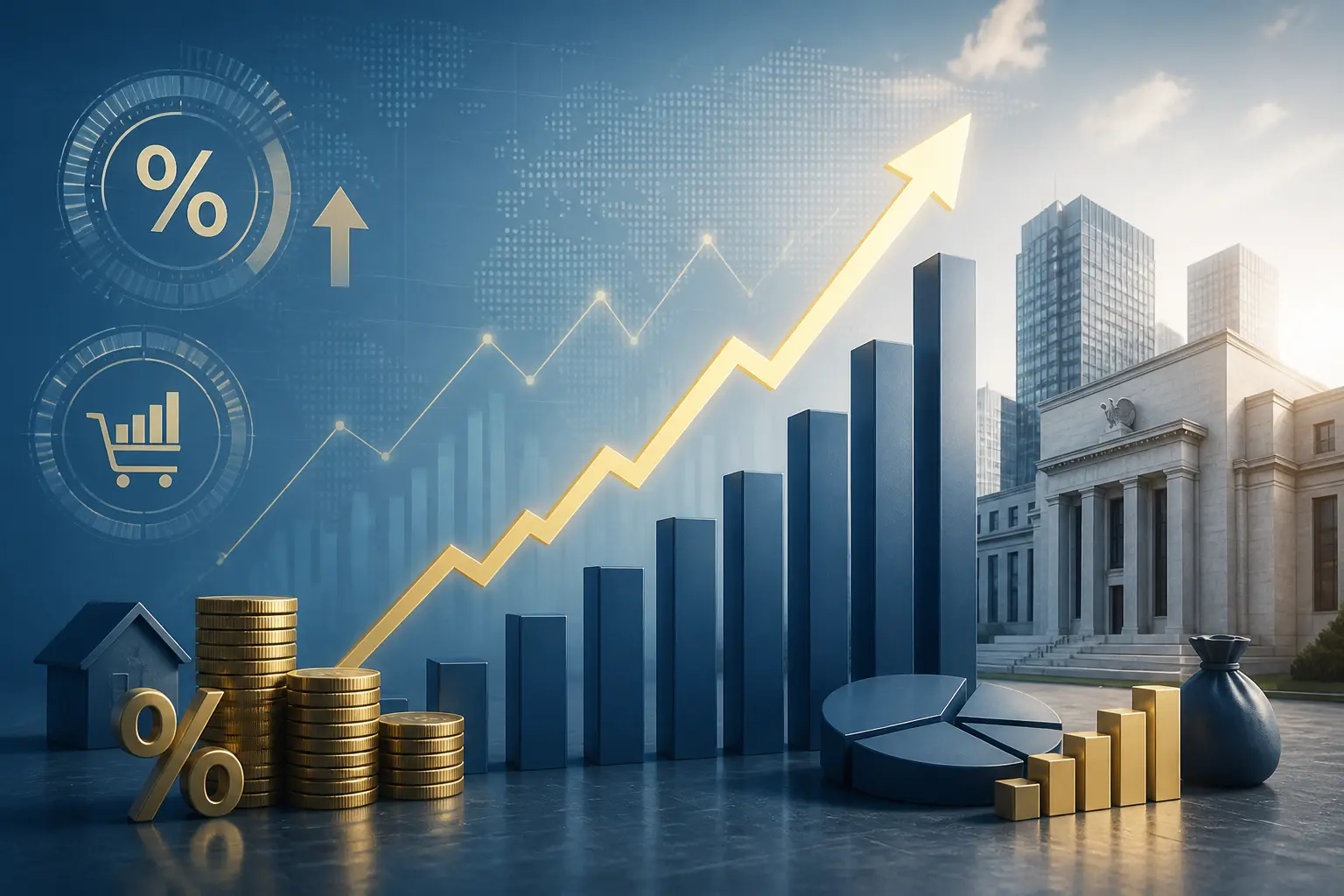 ارتفاع كبير في توقعات رفع الفائدة الأمريكية بعد بيانات التضخم لشهر أغسطس