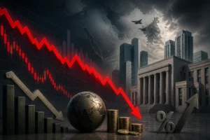 انهيار السوق السعودي تحت ضغط المخاطر الجيوسياسية وارتفاع توقعات رفع الفائدة