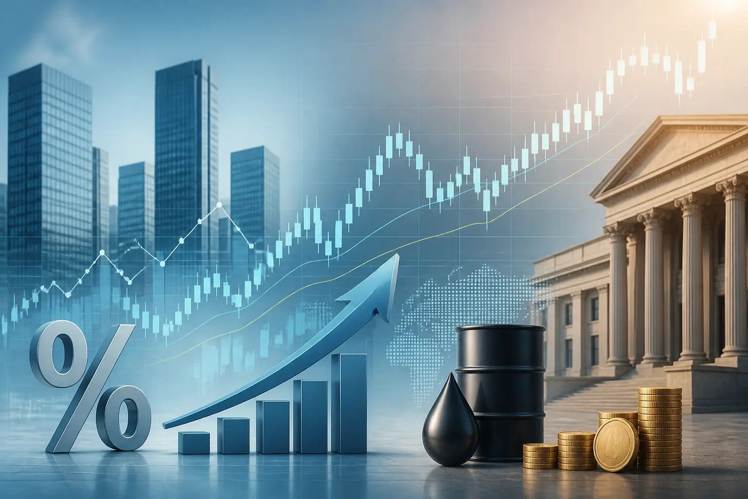 أسهم الأسواق تتحدى ارتفاع أسعار الفائدة وصدمات النفط بمرونة ملحوظة