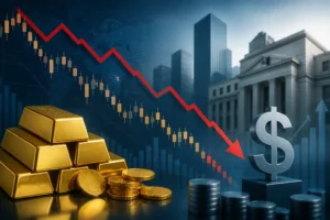الذهب يواصل التراجع فوق 4300 دولار وسط دعم الدولار ومخاوف رفع الفائدة الأمريكية