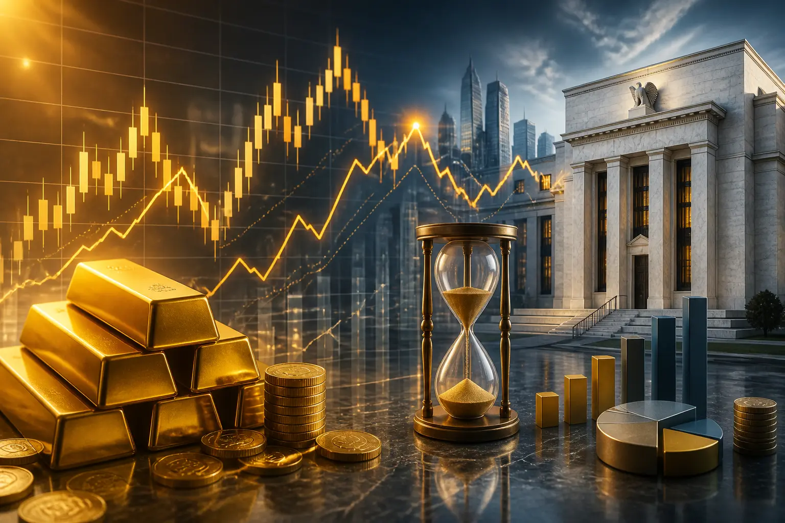 48 ساعة حاسمة للذهب قبل قرار الفيدرالي الأمريكي مع خصم 55% على تحليلات WarrenAI