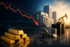الذهب يفتتح الأسبوع بتراجع وسط ترقب قرار الفيدرالي وتأثيرات النفط والدولار