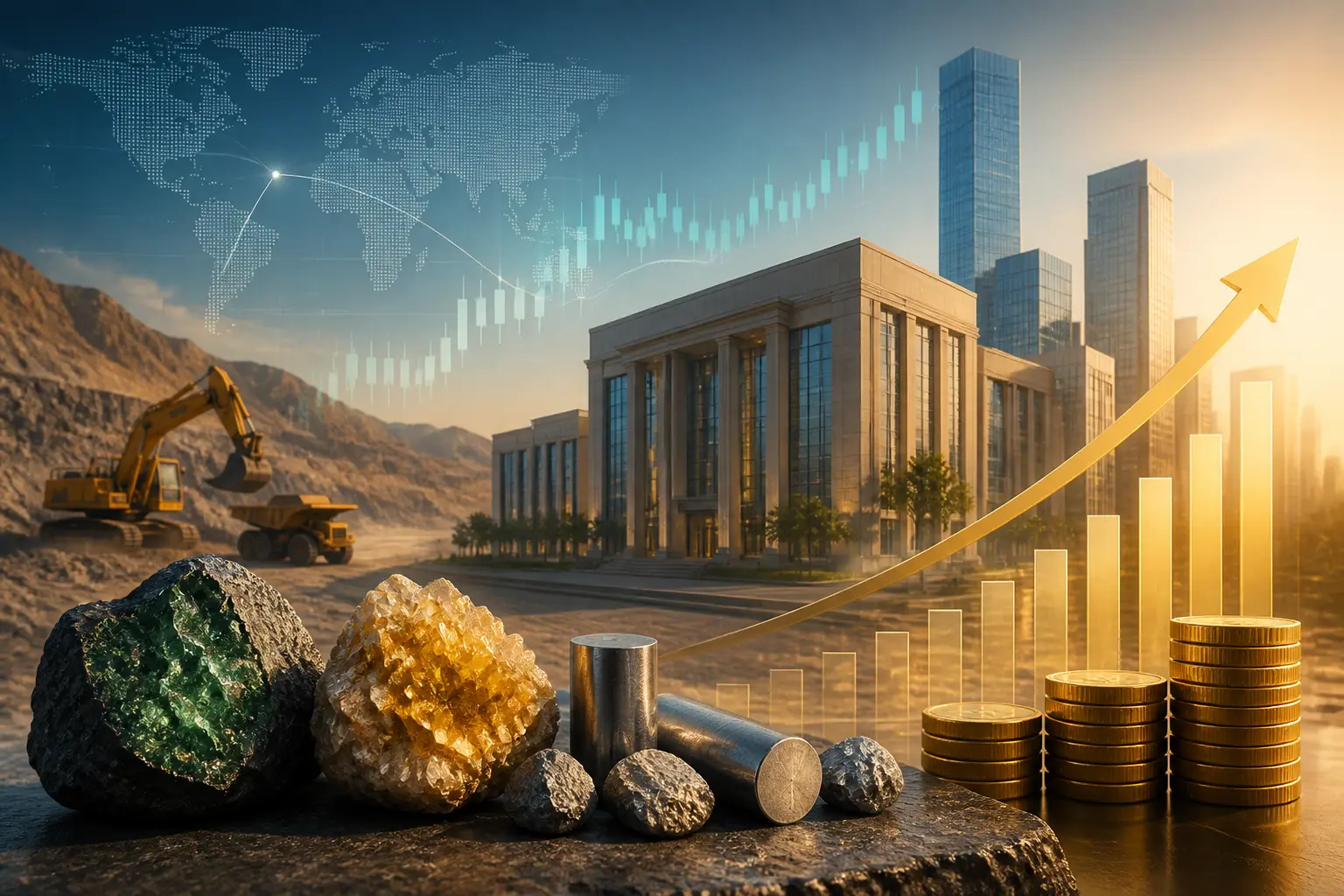 السعودية تعلن اكتشاف 110 ملايين طن من خامات اليورانيوم والمعادن النادرة في المدينة المنورة