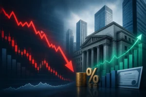 مؤشر داو جونز يتراجع مع ارتفاع عوائد السندات فوق 5% قبل اجتماع الفيدرالي