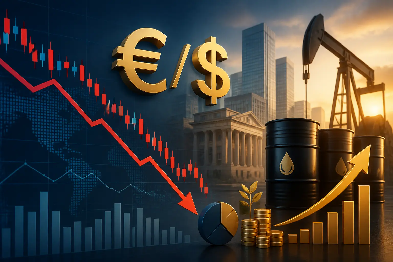 تراجع اليورو مقابل الدولار الكندي بدعم من ارتفاع أسعار النفط وسط بيانات تضخم كندية متباينة
