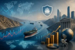 بلاغ عن إصابة سفينة بمقذوف في مضيق هرمز يرفع حالة التأهب