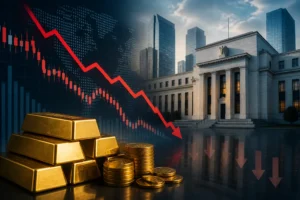 سعر الذهب يتراجع وسط ضغوط ثلاثية مع اقتراب إعلان الفيدرالي