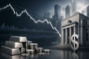 الفضة تحت ضغط قرب 63 دولارًا مع ترقب قرار الفيدرالي الأمريكي