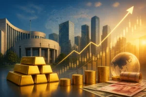 بنك الشعب الصيني يرفع مشتريات الذهب لأعلى مستوى شهري منذ أكتوبر 2023