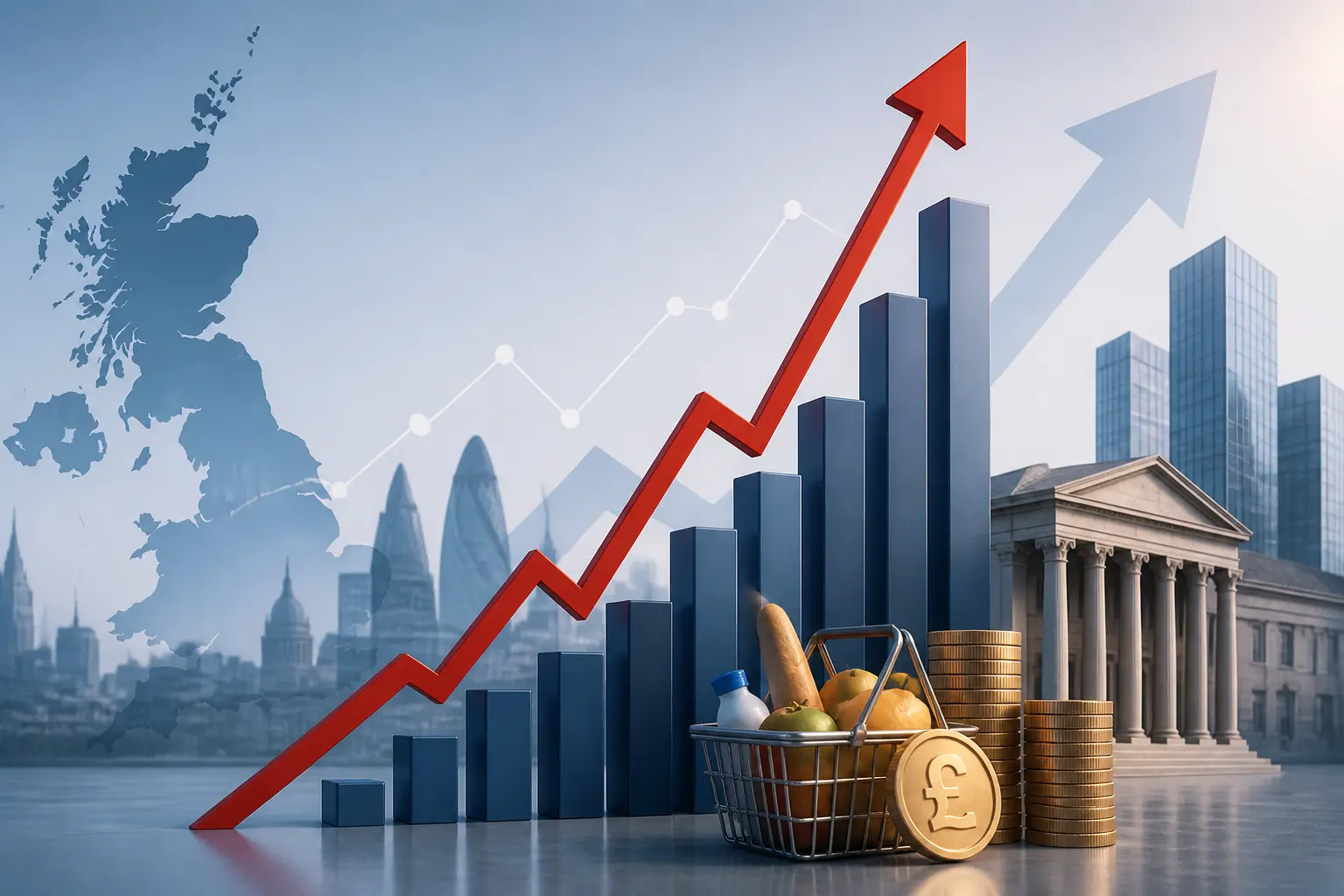 ارتفاع التضخم في بريطانيا إلى 3.1% خلال أغسطس مع استقرار التضخم الأساسي