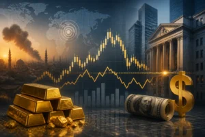 الذهب يتأرجح دون 4350 دولارًا مع ترقب قرار الفيدرالي وتأثيرات الشرق الأوسط