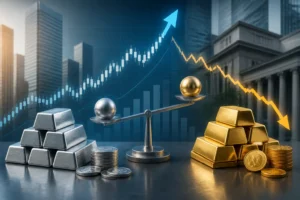 سعر الفضة يرتفع إلى 64.54 دولار للأونصة مع تراجع نسبة الذهب/الفضة