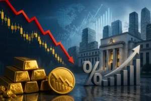الذهب يتراجع بأكثر من 1% بعد رفع الفيدرالي أسعار الفائدة وتوقعات بزيادات إضافية