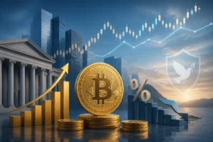 بيتكوين يتماسك وسط رفع الفائدة وتراجع التوترات في الشرق الأوسط