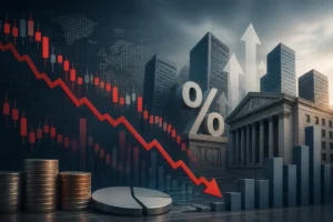 تراجع الأسهم الأمريكية تحت ضغط رفع الفائدة من الاحتياطي الفيدرالي