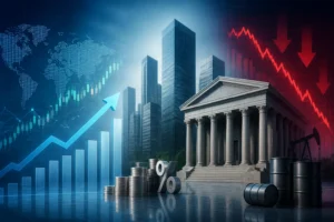 العقود الآجلة لمؤشر داو جونز ترتفع مع تراجع أسعار النفط ومخاوف رفع الفائدة