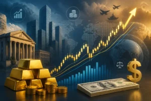 توقعات صعودية لزوج الذهب/الدولار وسط محفزات اقتصادية وجيوسياسية متضاربة