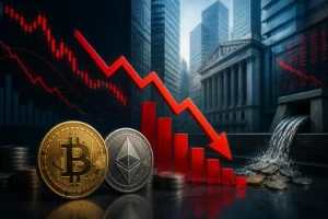صناديق البيتكوين والإيثريوم تفقد 520 مليون دولار في جلسة تداول واحدة