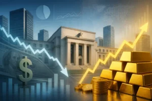 الذهب يرتد مع تراجع الدولار بعد رفع الفائدة من الاحتياطي الفيدرالي