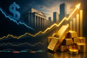 الذهب يرتفع بأكثر من 2.5% مع تراجع الدولار بعد قرار الاحتياطي الفيدرالي