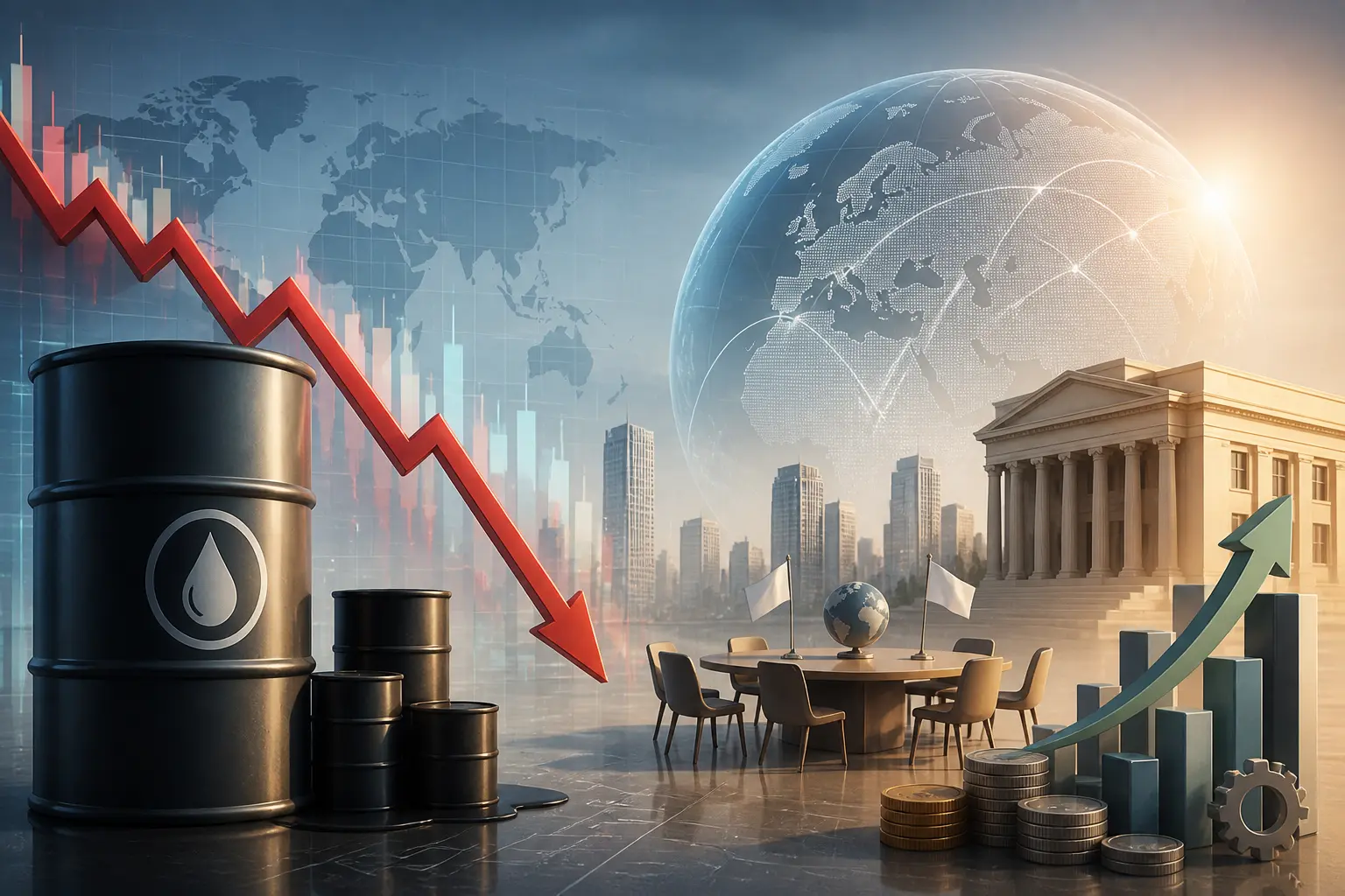 انخفاض أسعار النفط مع تراجع مخاطر الإمدادات وسط جهود دبلوماسية وإصلاحات سعودية