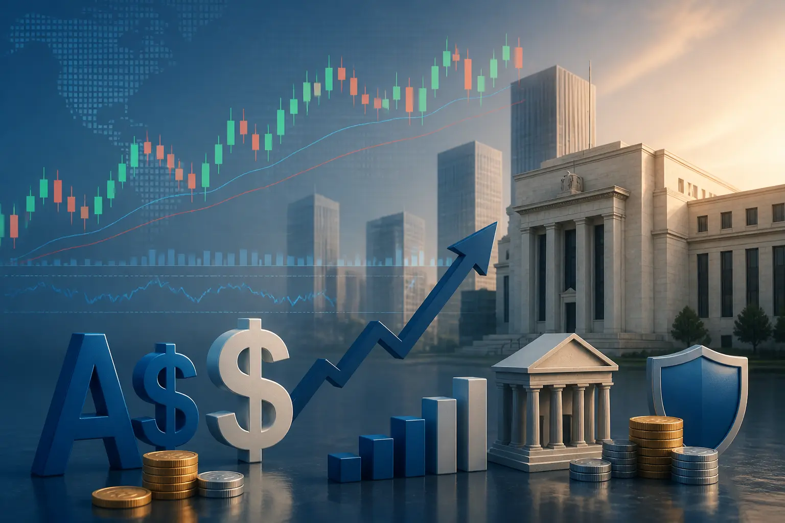 الدولار الأسترالي يرتفع مع إشارات بنك الاحتياطي الأسترالي لمزيد من التشديد النقدي