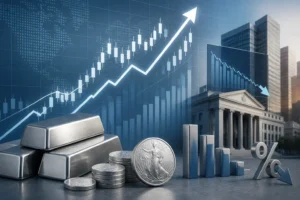 سعر الفضة يواصل الارتفاع فوق 67 دولارًا مدعومًا بتراجع عوائد السندات الأمريكية