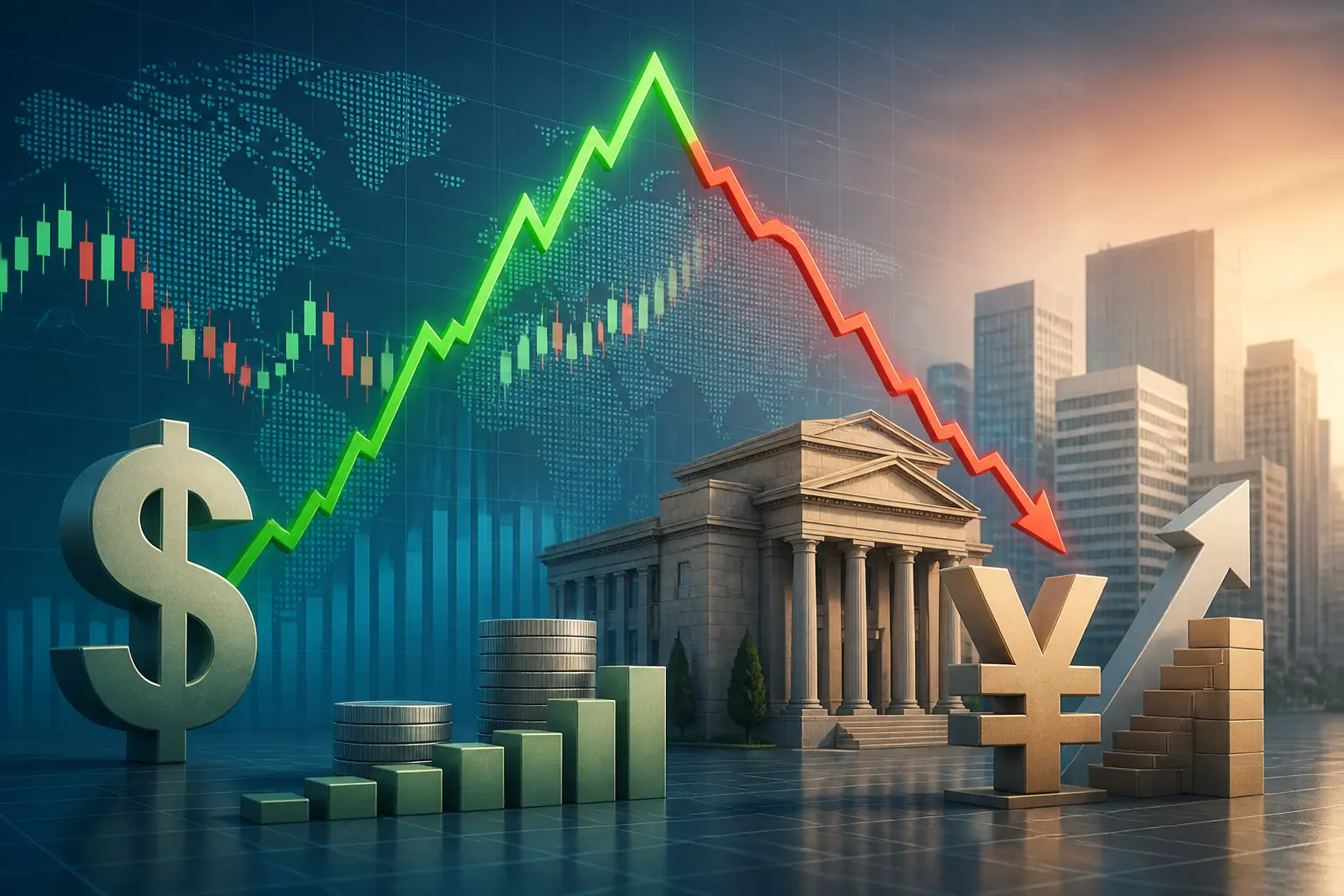 مؤشر الدولار يرتفع لأعلى مستوى منذ يوليو ثم يتراجع بعد رفع اليابان أسعار الفائدة