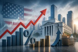 رئيس الفيدرالي يؤكد استمرار رفع أسعار الفائدة لمواجهة التضخم المرتفع في أمريكا
