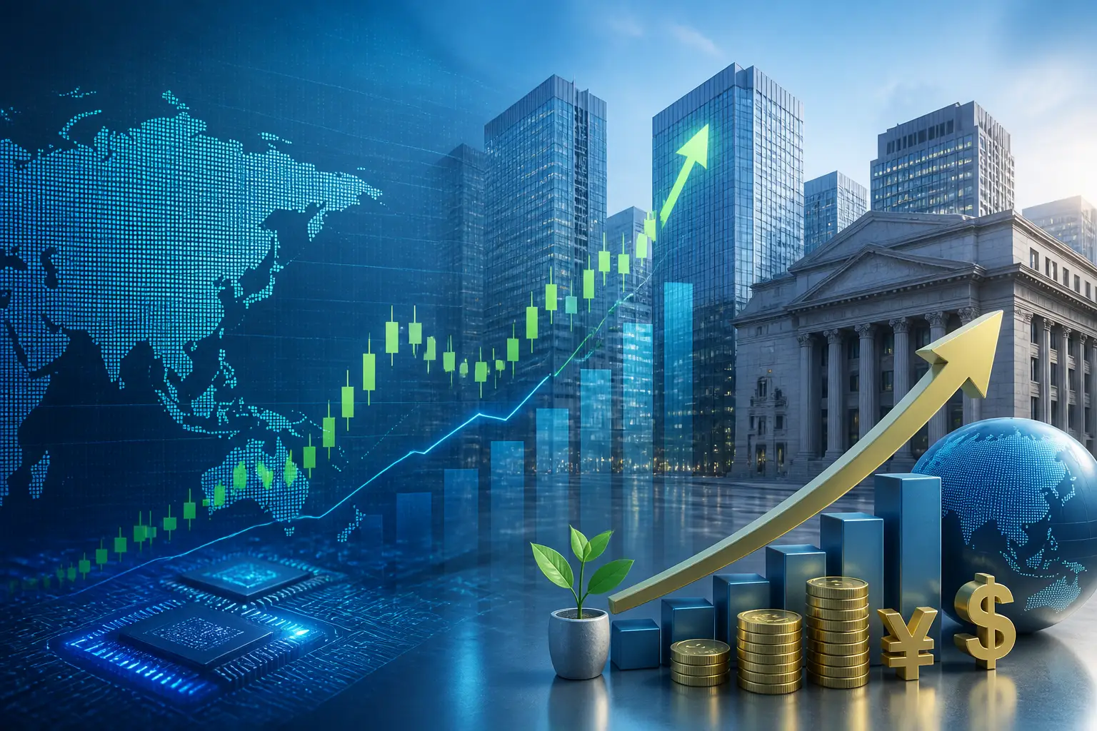 أسهم آسيا ترتفع بدعم قطاع التكنولوجيا قبيل قمة ترامب وشي