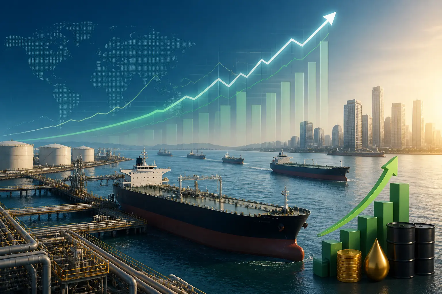 السعودية ترفع صادرات النفط إلى أكثر من 4 ملايين برميل يوميًا في سبتمبر