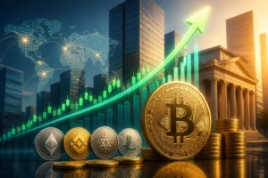 البيتكوين يرتفع لأعلى مستوى منذ يناير مع مكاسب قوية للعملات المشفرة