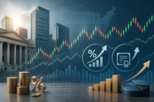 تذبذب مؤشرات الأسهم الأمريكية وسط ارتفاع أسعار الفائدة وعوائد السندات