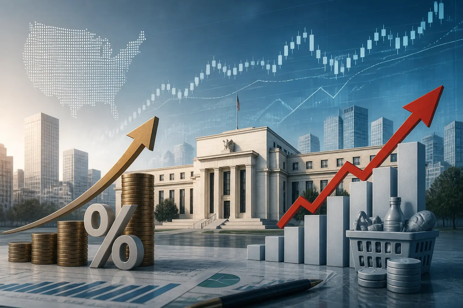 رئيس بنك الاحتياطي الفيدرالي في سانت لويس: رفع الفائدة قد يستمر لاحتواء التضخم