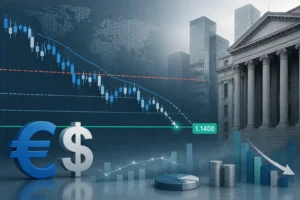 اليورو يواصل تراجعه مستهدفًا مستوى دعم 1.1400 مقابل الدولار الأمريكي