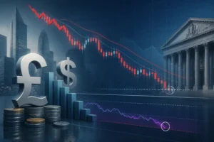 الجنيه الإسترليني يواصل الهبوط مع حالة تشبع بيعي قرب 1.3335 مقابل الدولار