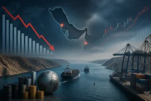 انهيار حركة الملاحة في مضيق هرمز: عبور سفينتين فقط يوم الاثنين